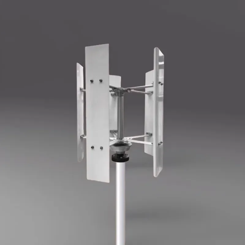 Commercial Vertical Axis Maglev Wind Turbine Generator 5 Blades Free Energy for Homeuse Windmills Low RPM