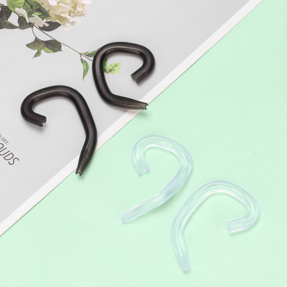 

28PCS Anti Ear Pain Mask Ear Hook Soft Stretchable Reusable Multi Purpose Earmuffs Hanger for Mask Earphone Wearing Supplies