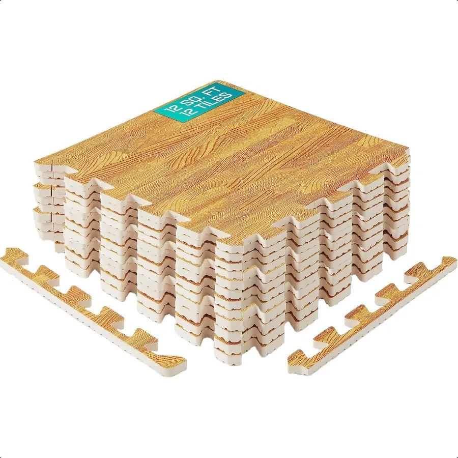 إيفا الحصير المتشابكة لغز بلاط الأرضيات رغوة الطابق الحشو مع الحدود للأثاث المنزل الفضاء غرفة المعيشة المرآب 11 22 32 SQ #1