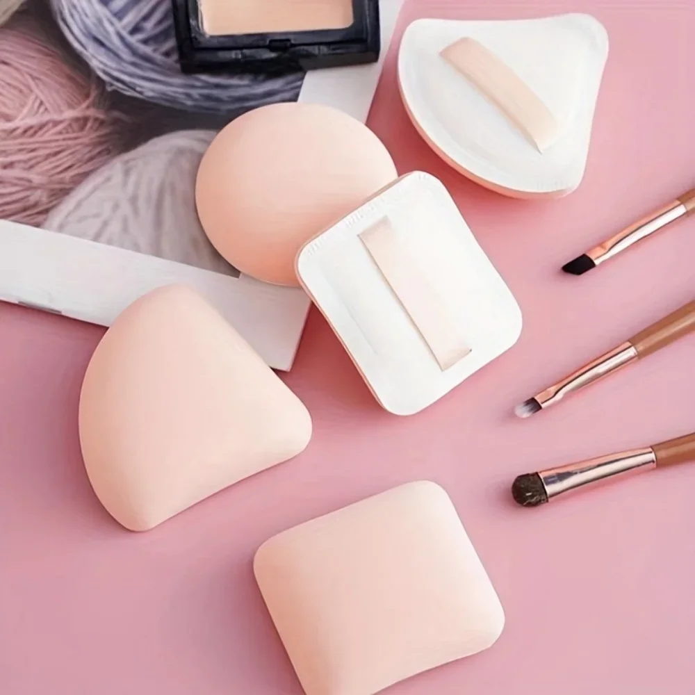 1-10Pc Soft Cute Makeup Puff Set Dry Wet Combined Cosmetic Sponge Cushion Puff Foundation Cream Blender Makeup Tools Accessories