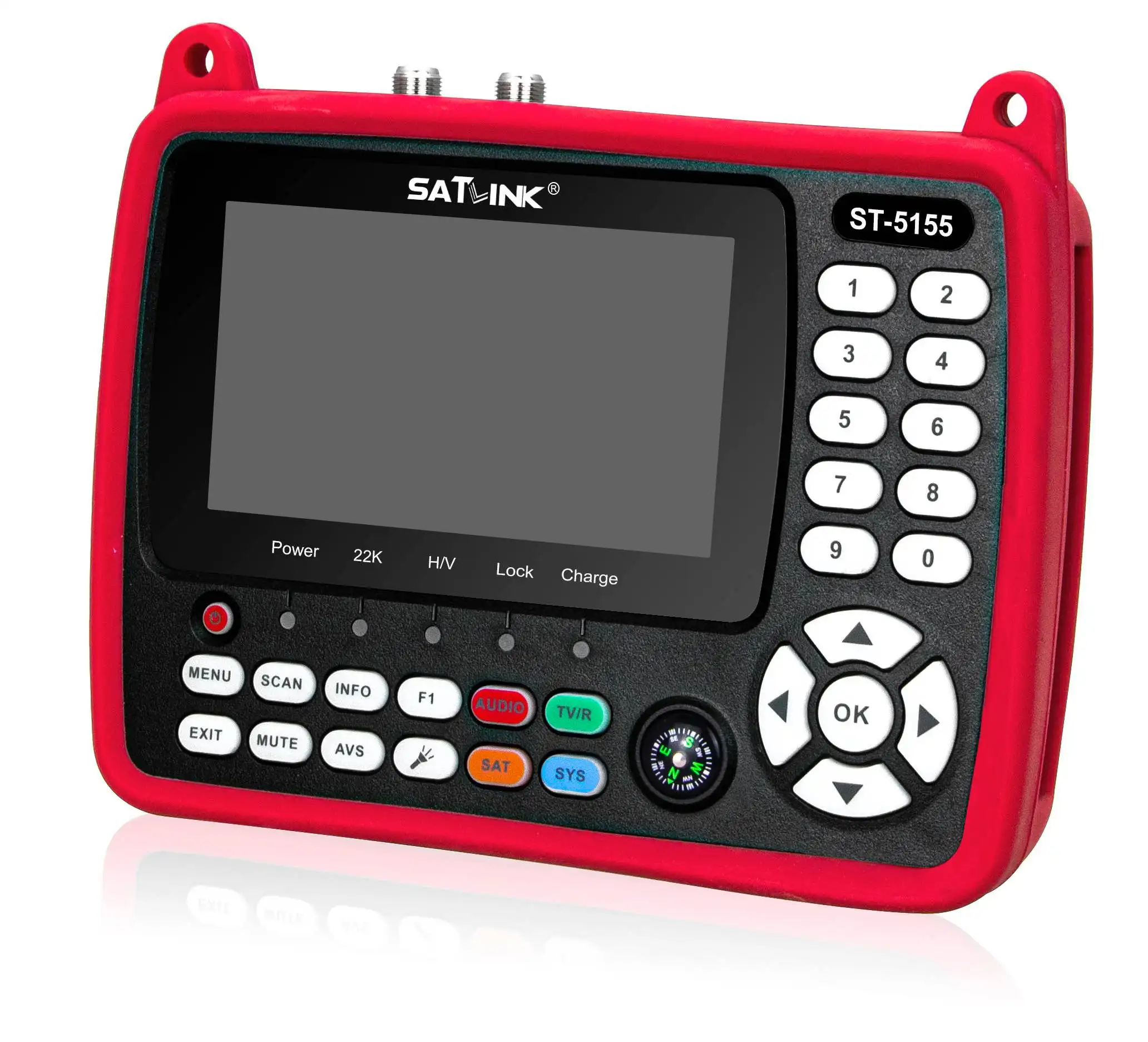 

Original Satlink ST5155 DVB-S/S2/T/T2/C And MPEG-2/4 H.264/H.265(10 Bit) Compliant Handheld Combo Meter.