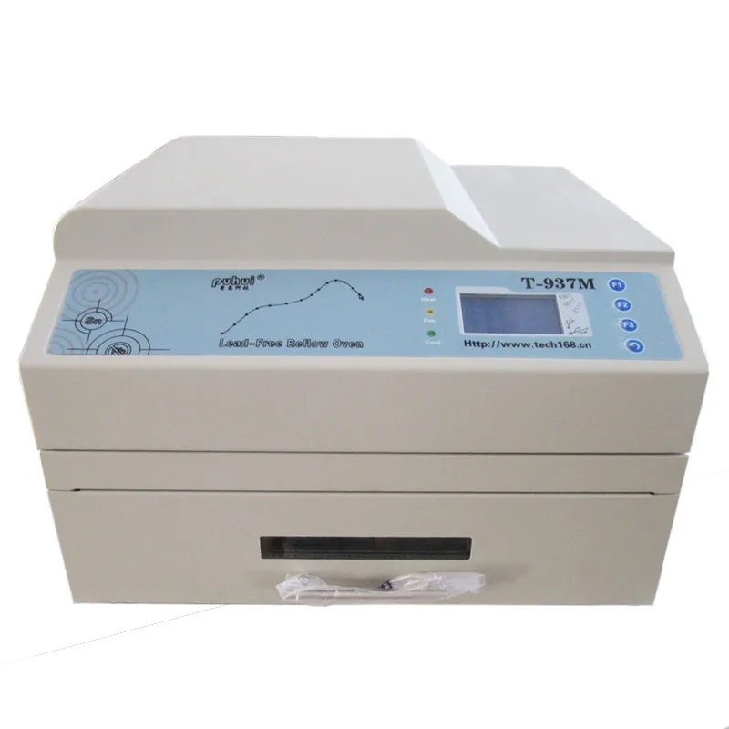Reflow soldering machine T-937 infrared hot air T937M high temperature lead-free reflow furnace BGA patch reflow soldering