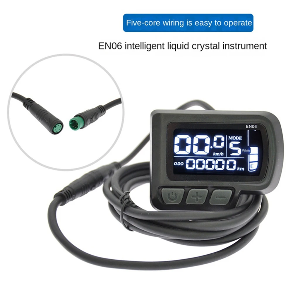 

Electric Bicycle EN06 Display Smart LCD Screen Instrument Waterproof Universal For Mountain Bike Scooter Drop shipping Wholesale