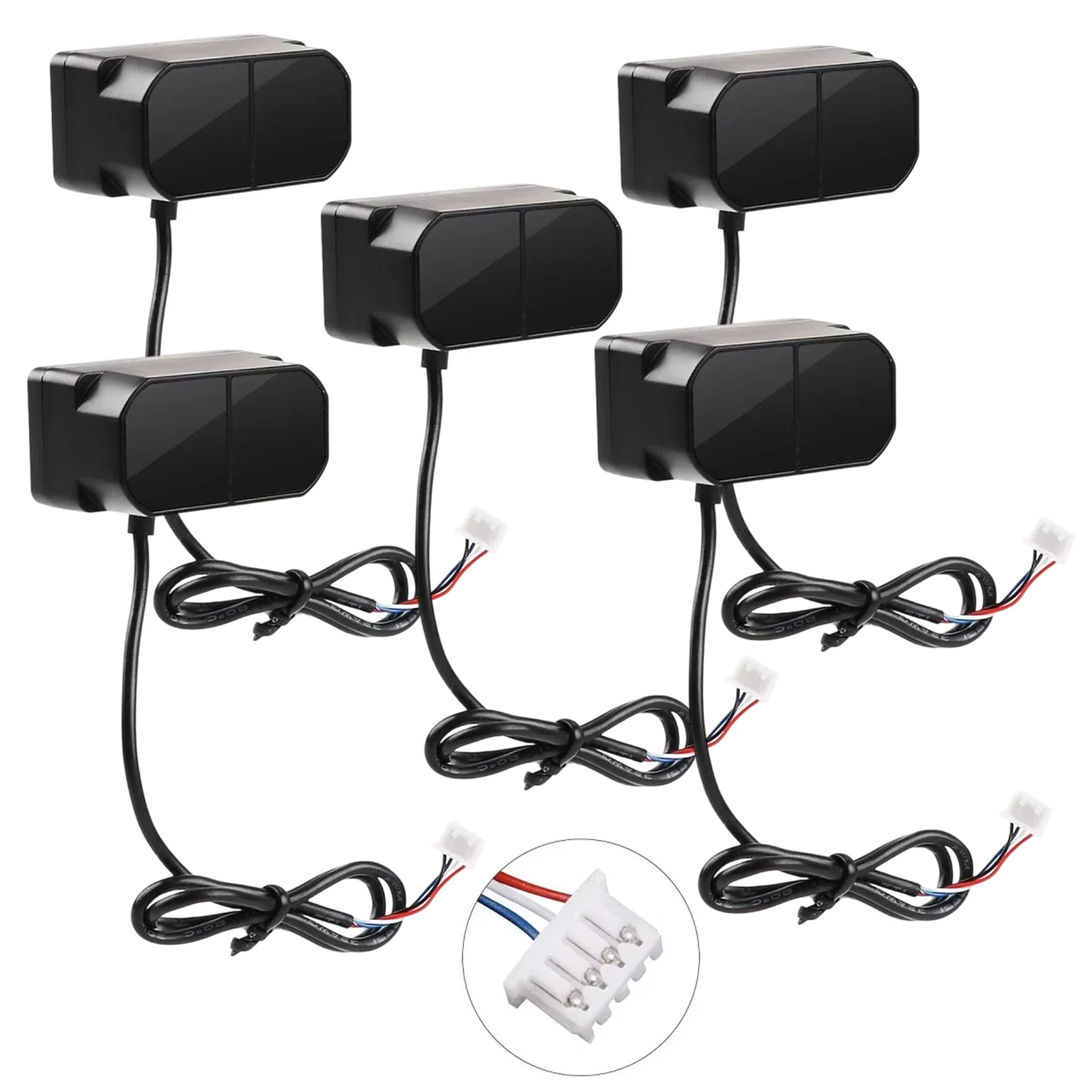5PCS TFmini Plus Laser Lidar Range Finder Sensor IP65 Waterproof Dustproof TOF LiDAR Module, UART I2C IIC I/O 0.1m~12m
