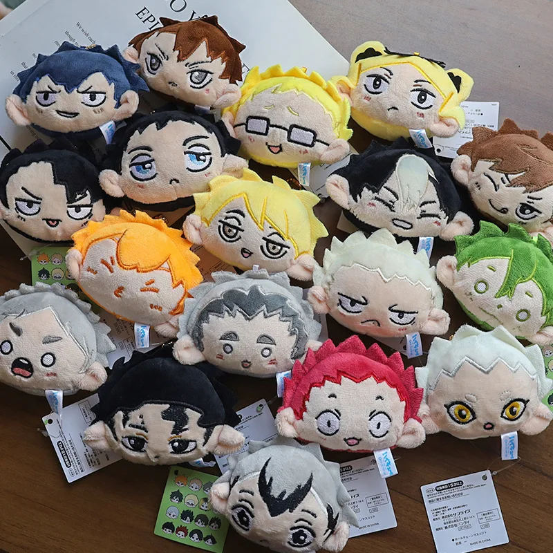 

New model Haikyuu Doll Bag Pendant Stuffed Anime Kei Tsukishima Oikawa Tooru Kozume Kenma Kuroo Tetsurou Plushies Birthday