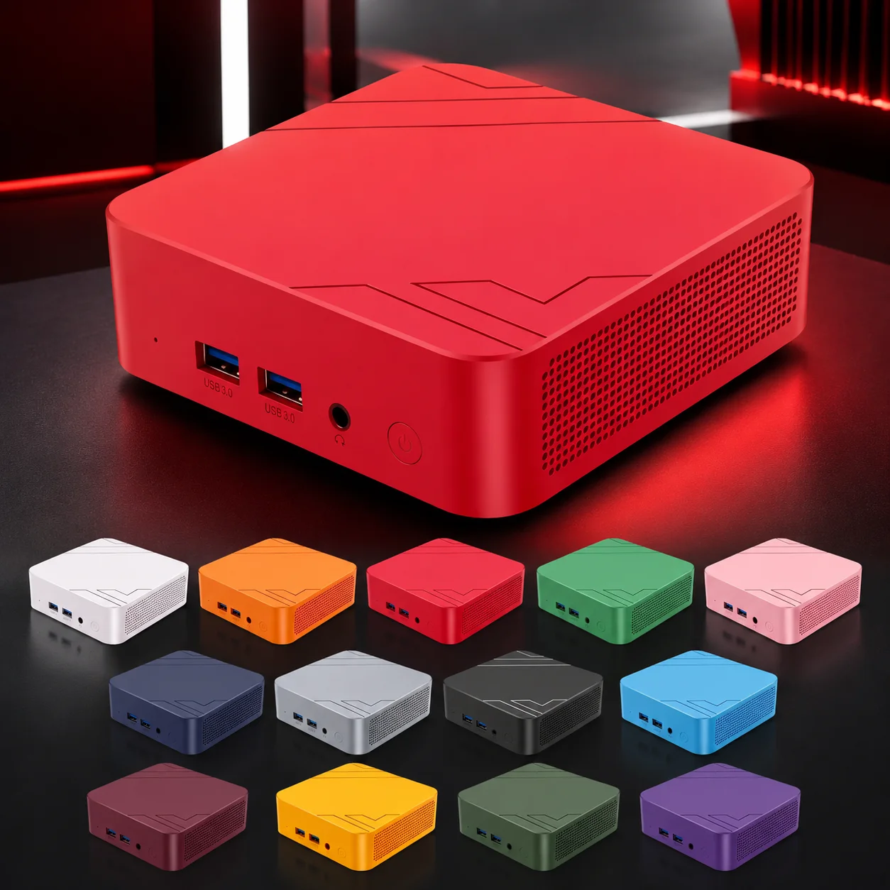 Intel Core i9 8950HK Mini PC 16GB RAM 2TB NVMe SSD Triple 4K Display WiFi6 High Performance Office Home Small Computer Pro