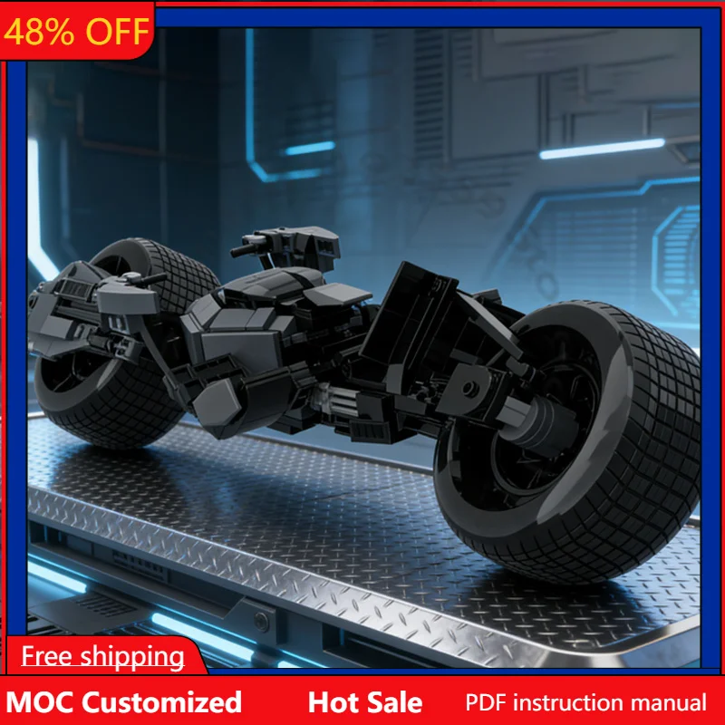 

430 PCS Speed Hypercar 89 Version MOC Customize Modular Building Block Creative Design Educational Simple DIY Assembly Toy Gift