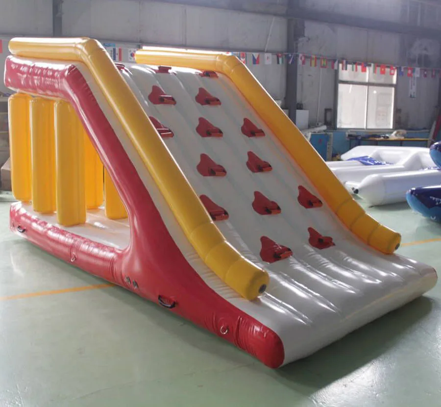 Airtight New Customized Floating on Sea Aqua Park Inflatable Water Tower for Rental Business
