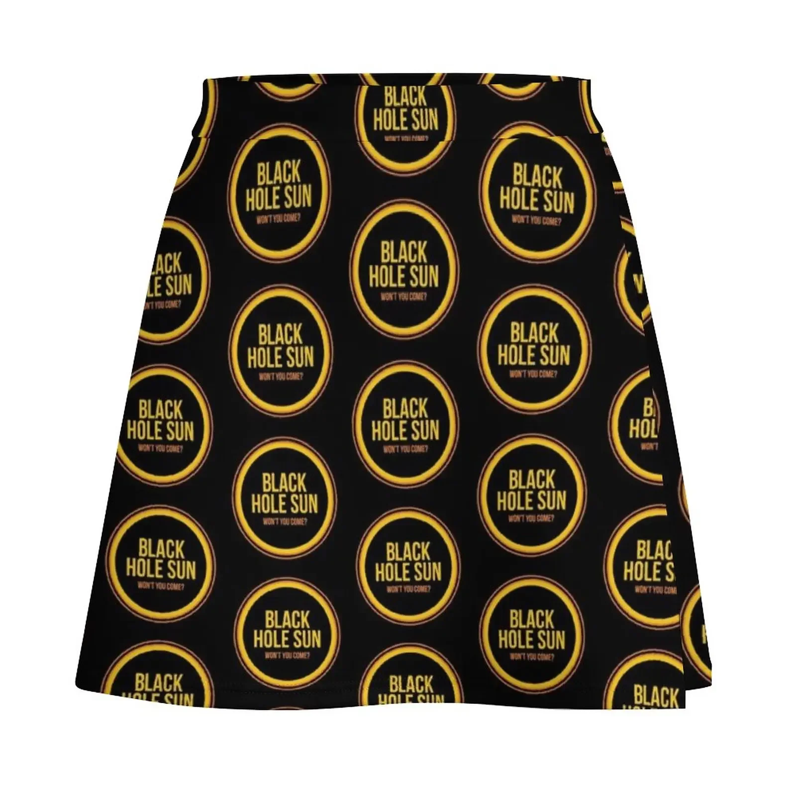 Rok Mini Matahari Lubang Hitam Rok celana pendek rok seksi