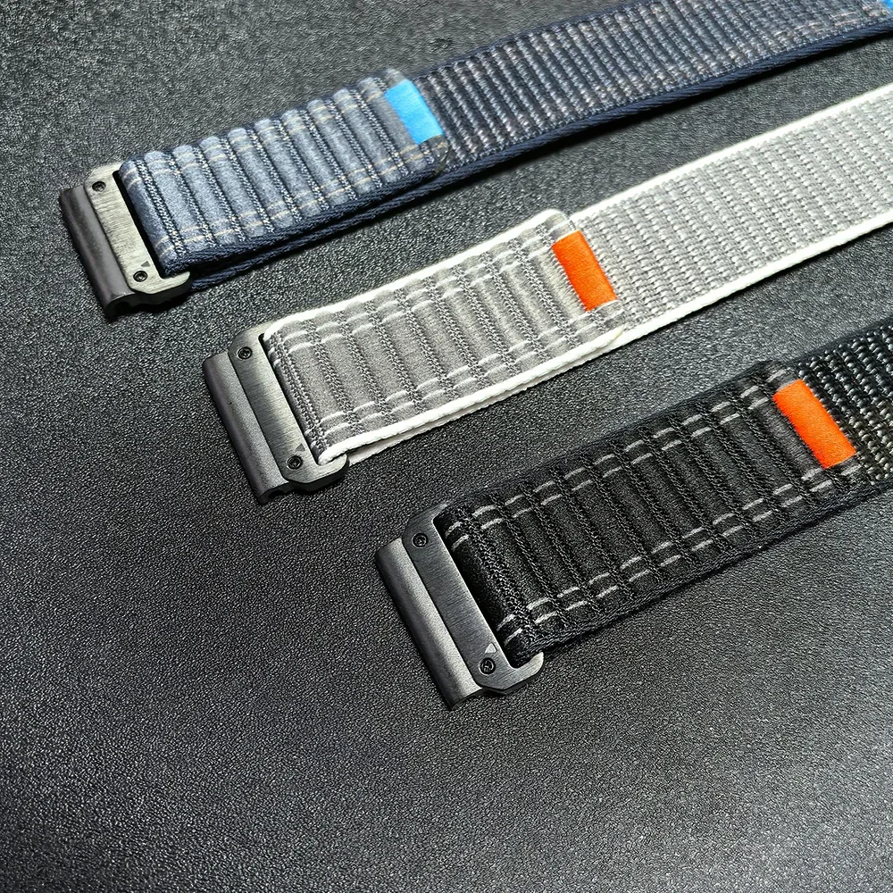26mm 22mm QuickFit Watch Band For Garmin Fenix 8 E 7 7X 6 6X 5X Plus/Epix Pro Gen 2 47mm 51mm/TACTIX/Enduro 3 Sports Nylon Strap