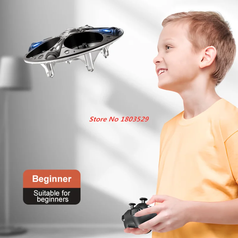 Mini RC UFO Drone LED Light Gesture Sensor Quadcopter Anti-collision Induction Flying Ball Dron RC ของเล่นสําหรับของขวัญเด็กของเล่น