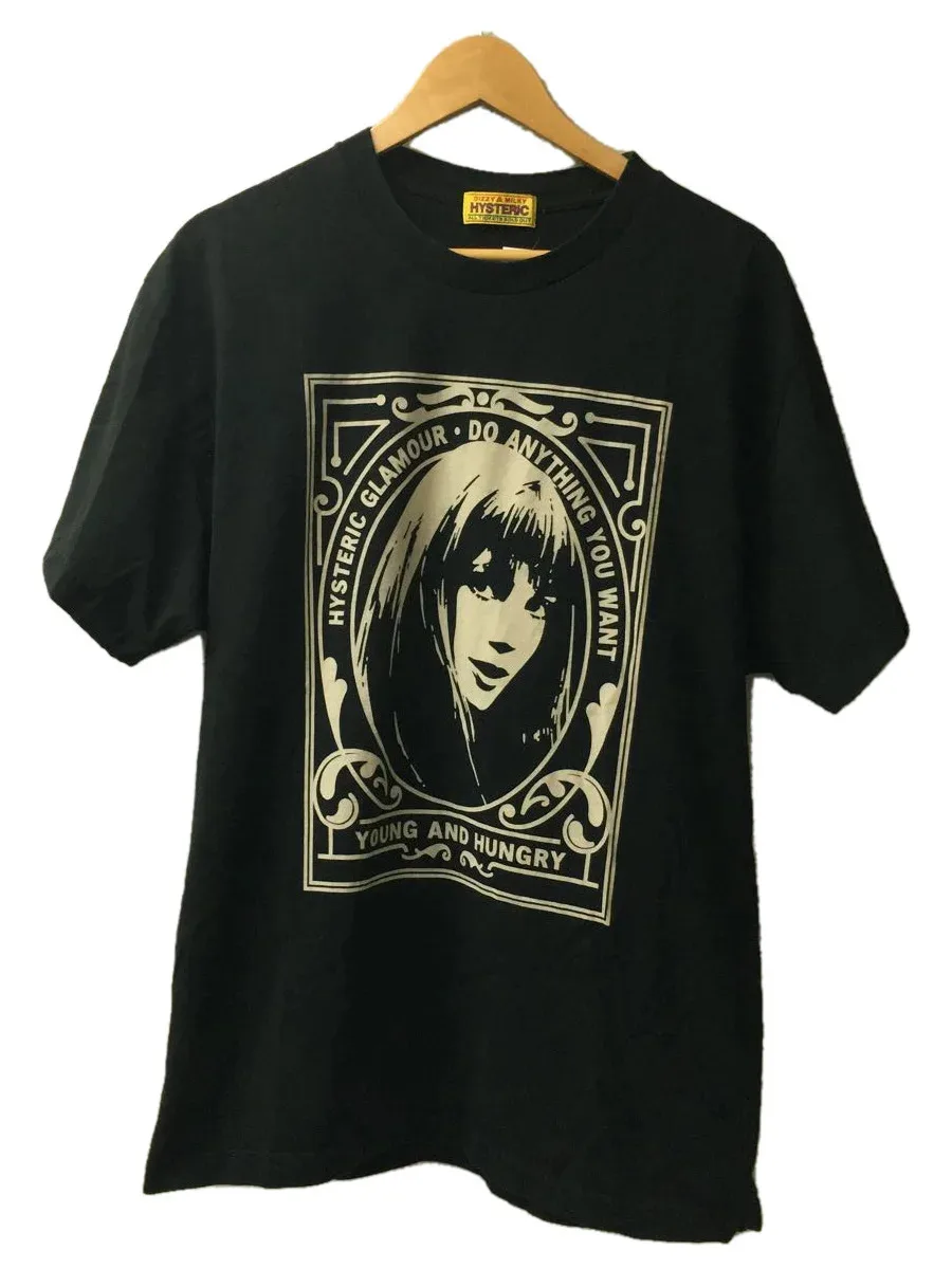 Hysteric Glamour 23SsPub Mirror Oversize T-ShirtT-ShirtFreeCottonBlac K3425