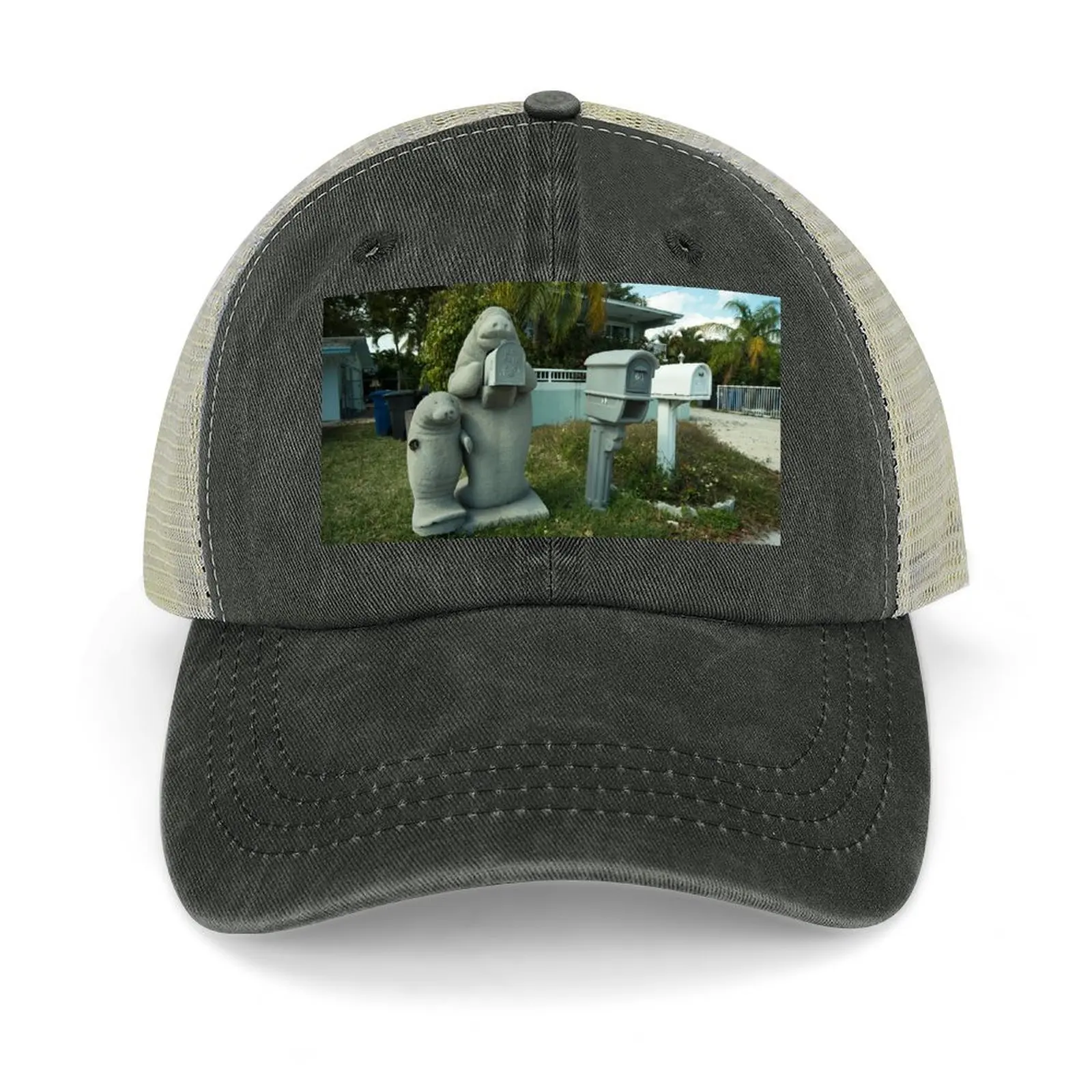 

Manatee MailboxCap Baseball Cap party Hat Sun Cap sun hat fishing hat Men's Hats Women's