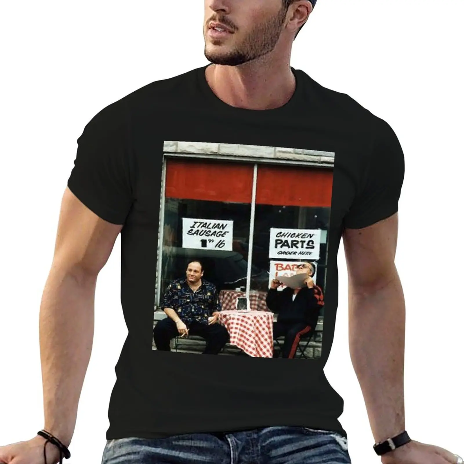 Tony and Paulie T Shirt, the sopranos, tony soprano, hbo, tv, film, cinema, italian, american, gangsta T-Shirt