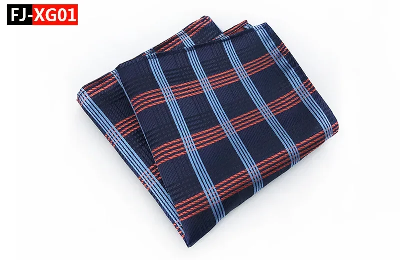 Nuovi abiti da uomo in 20 colori Hanky check Plaid a righe in seta tasca quadrata festa di nozze fazzoletto accessori per abbigliamento sciarpa