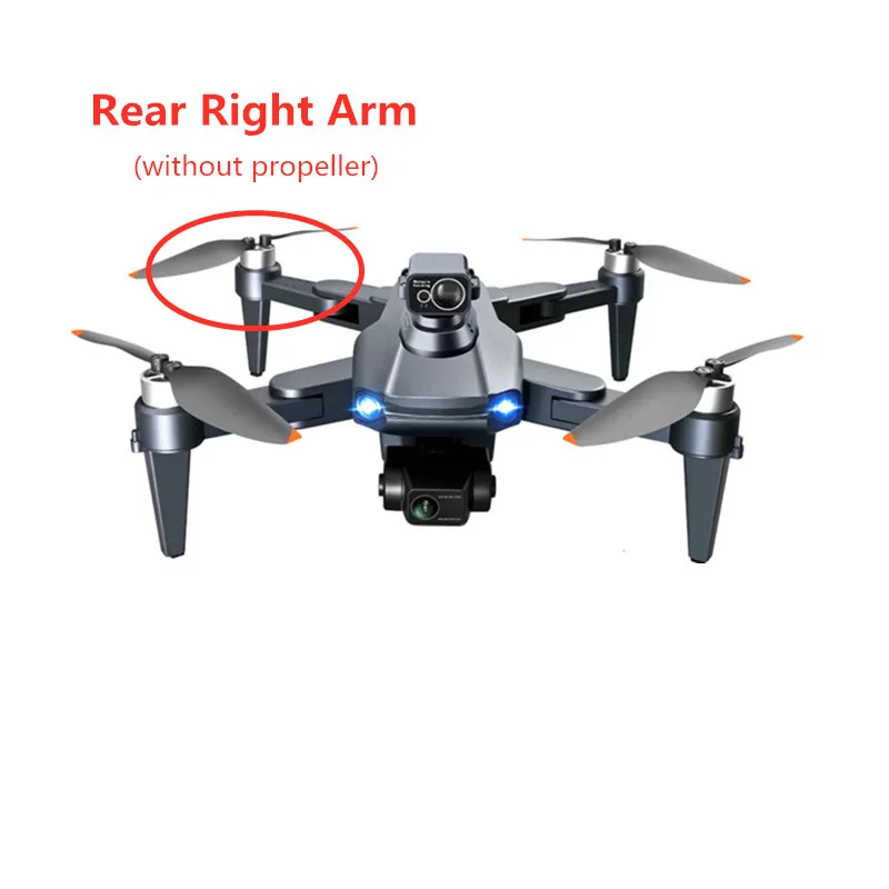 RG106 Pro MAX 4K 6K 8K Dual Camera Profesional GPS RC Drones Parts 7.4V 3800mAh Battery Remote Control Propeller USB Arm