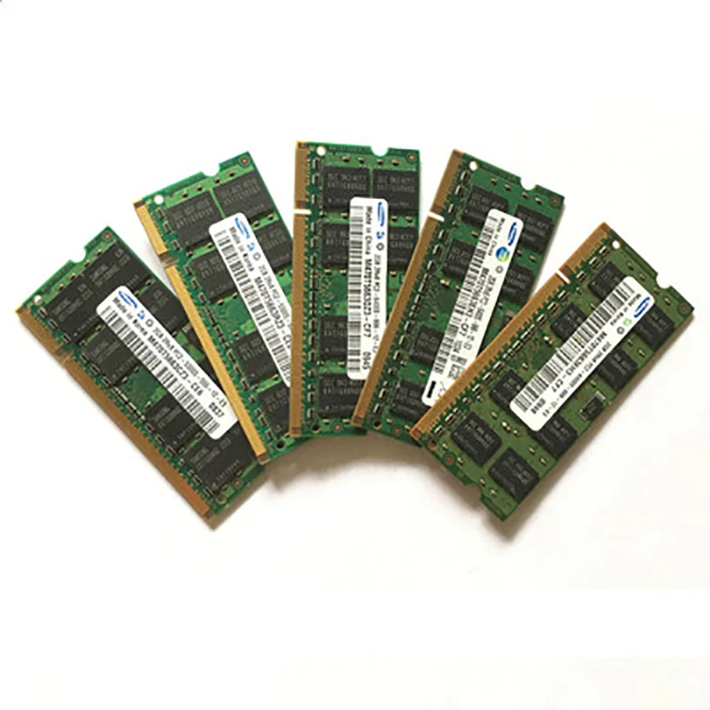 Dual Channel SDRAM RAM 2GB 2Rx8 PC2-6400S-666-12-E3 NO ECC 200Pin 1.8V SODIMM Ram 2 GB Memory Module For Laptop / Notebook