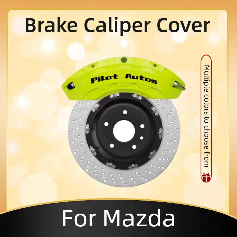 Cubiertas de Aluminio para Caliper de Freno de Coche Mazda, Kit para Mazda 2 3 5 5 8 Axela ATENZA CX3 CX4 CX5 CX7 CX8 CX9 CX30 CX50 CX90 MX5 RX8