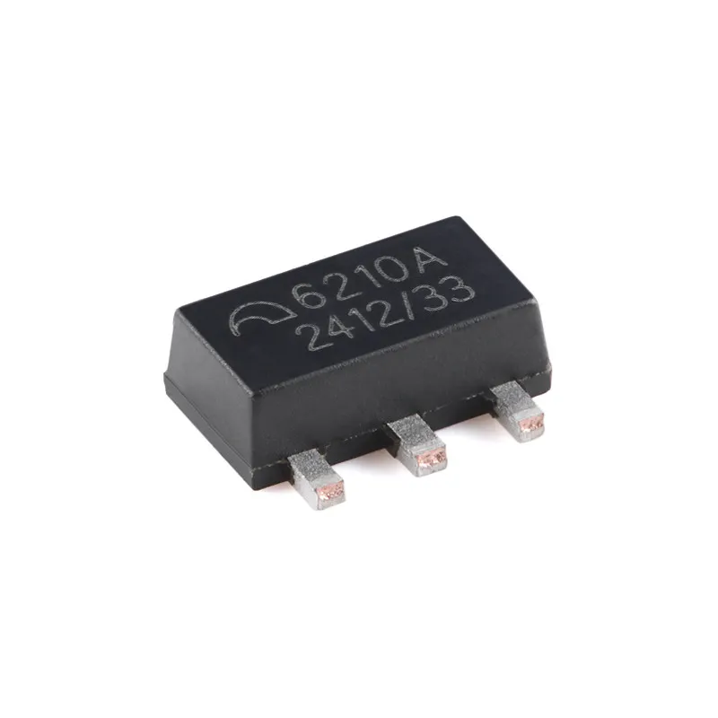 Original ME6210A33PG SOT-89-3 3.3V 500mA low static low voltage difference LDO linear voltage regulator