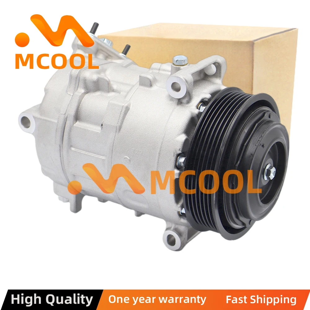 New AC Compressor for Jeep Cherokee KL 2014-2022 Chrysler 200 2015-2017 68103198AA  68103198AB  68103198AC 6PK