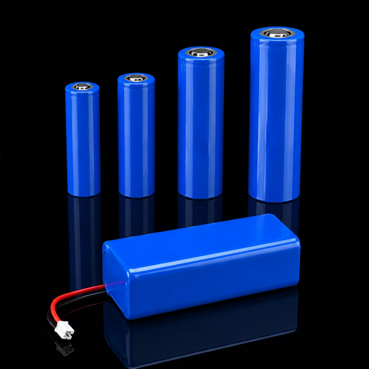 1/2/3/5/10M Blue PVC Heat Shrink Tube Width 30~300mm wear-resistan 18650 lithium battery insulation dustproof heat shrink tubing