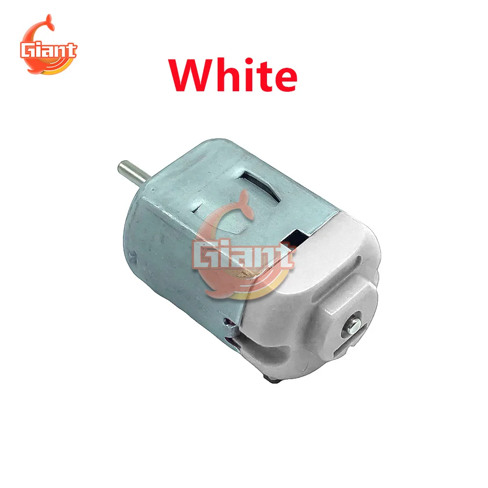 1 / 2 / 10 Pcs Hobby Motor 130 3V-6V 0.35-0.4A 16500RPM Mini DC Motor Micro DC Motor for DIY Toys Hobbies Smart Car 3V Motor