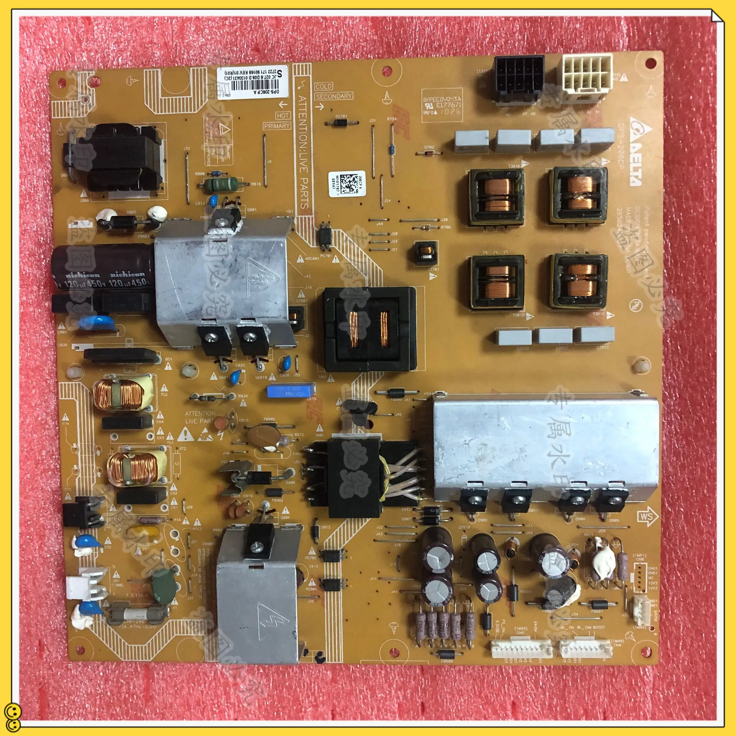 

original 100% test for 40PFL6665D/93V DPS-206CP 2950248907 power board