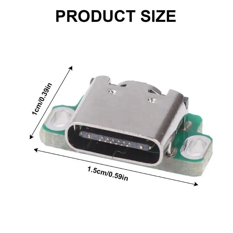31BA Upgrades USB Typ C Ladungsanschluss präzise Anschlussanschluss Dock Connector Socket Dock Connector Socket für Switches