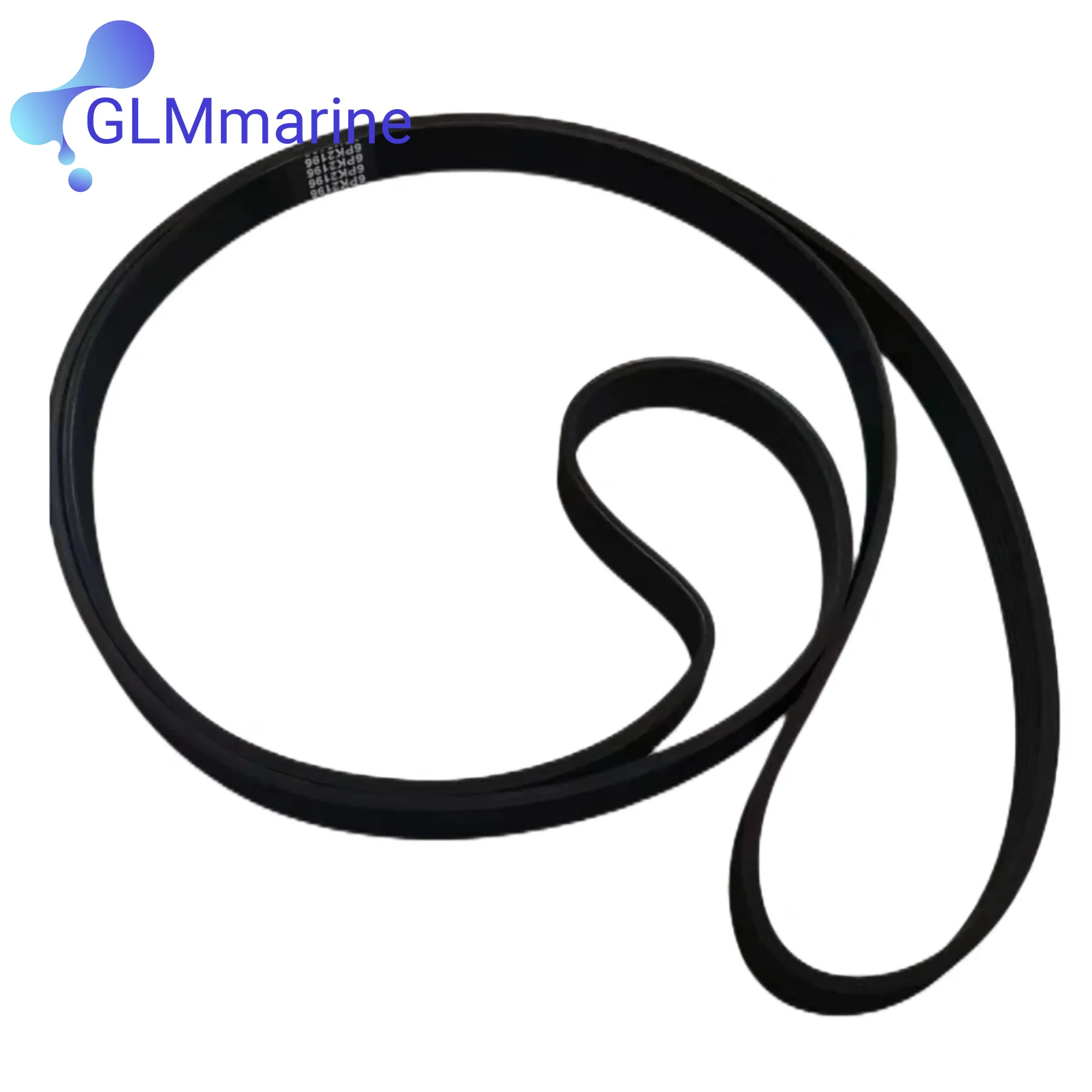 3582696 Power Steering Drive Belt Compatible with Volvo Penta D4 D6 Series D4-260A  D4-260A Serpentine Replacement 21407028 view 5