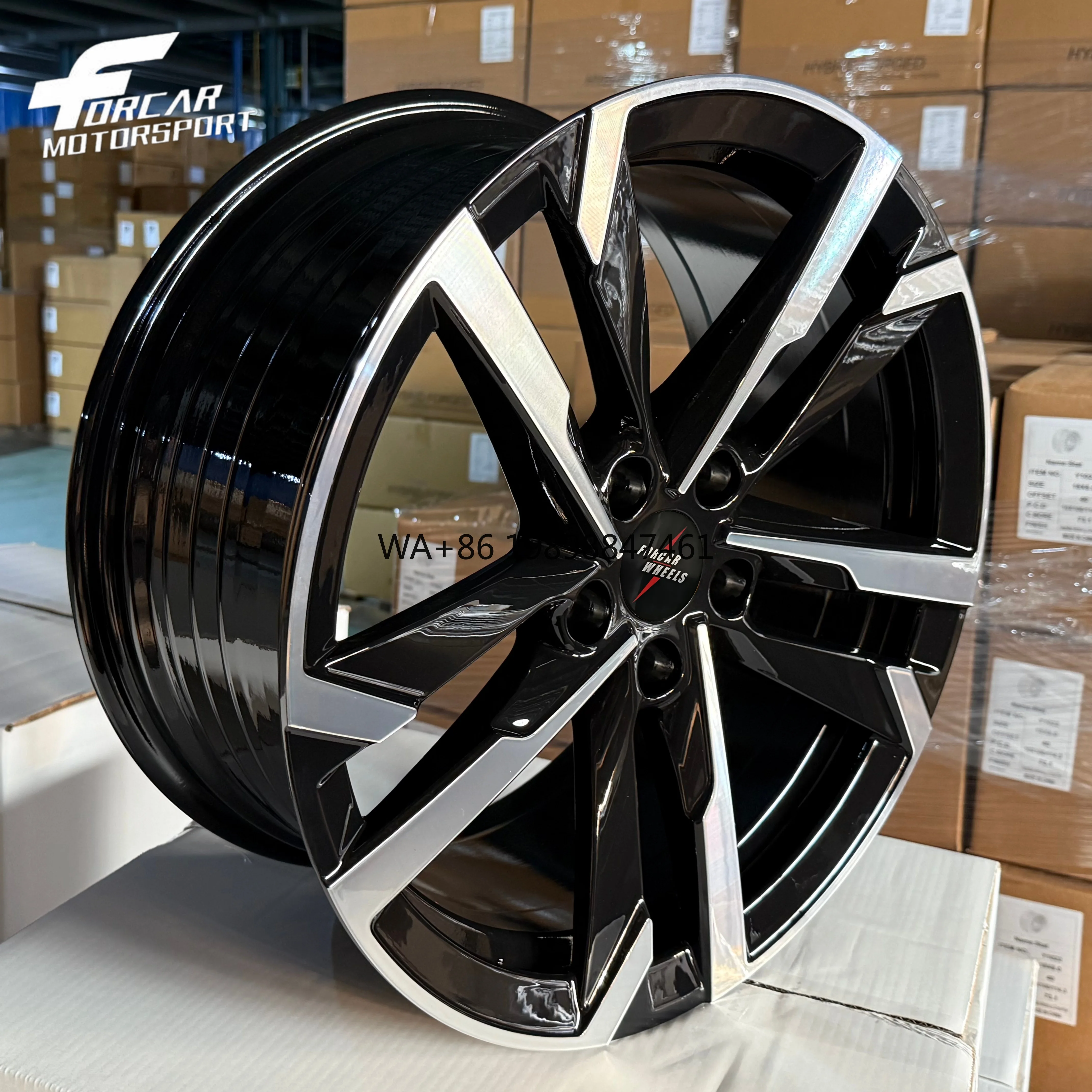 

Worth Buying Passenger Car 18 19 20 Inch Gloss Black Machined Face Forcar Manufacture Flow Forming Custom Aluminum Wheels Rims