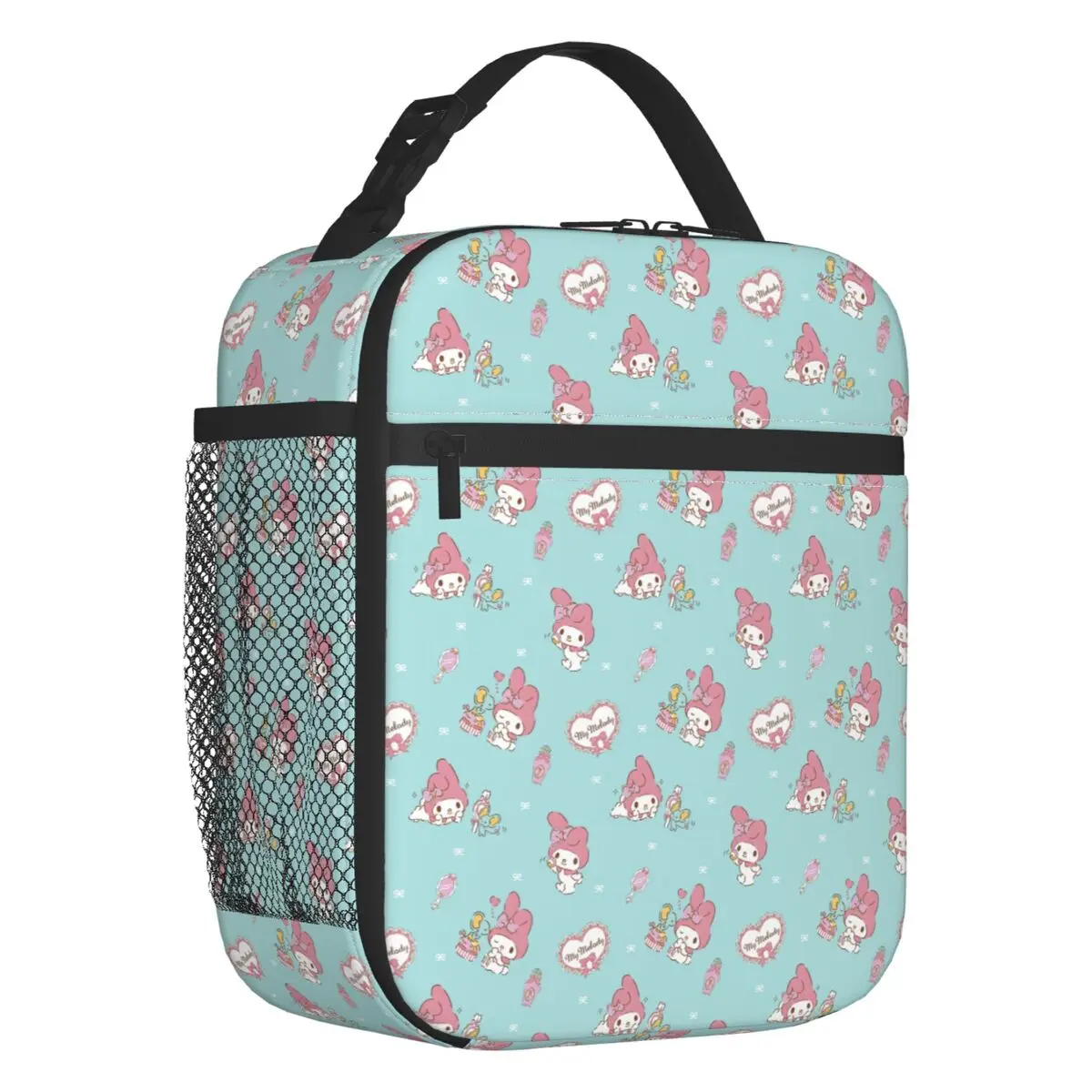 

Custom Melody Portable Lunch Box Waterproof Classical Anime Cartoon Movie Cooler Thermal Food Insulated Lunch Bag Office Work