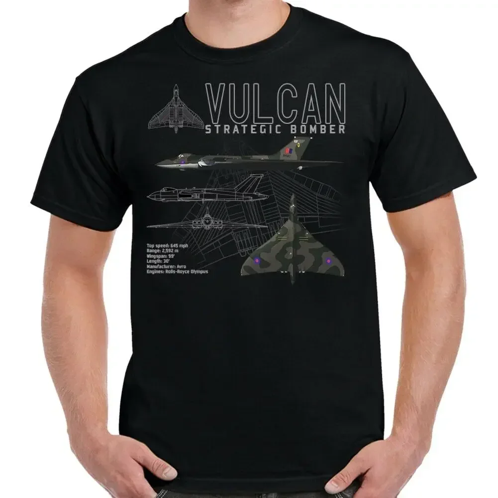 

Vulcan Startegic Bomber Analysis Blueprint T-Shirt 100% Cotton O-Neck Summer Short Sleeve Casual Mens T-shirt Size S-3XL
