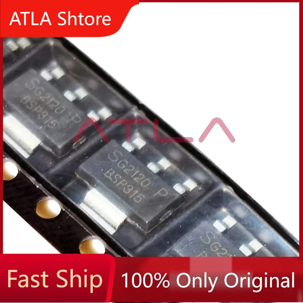 

20 pieces BSP315 BSP315P SOT-223 60V 1.17A P-channel MOS Field-effect Transistor