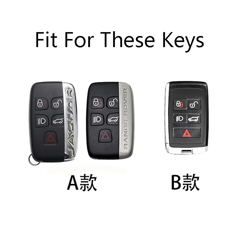 TPU Car Remote Key Case Cover Shell Fob For Land Rover Range Rover Sport Velar Evoque Freelander2 Discovery Jaguar XF XJ XJL XE