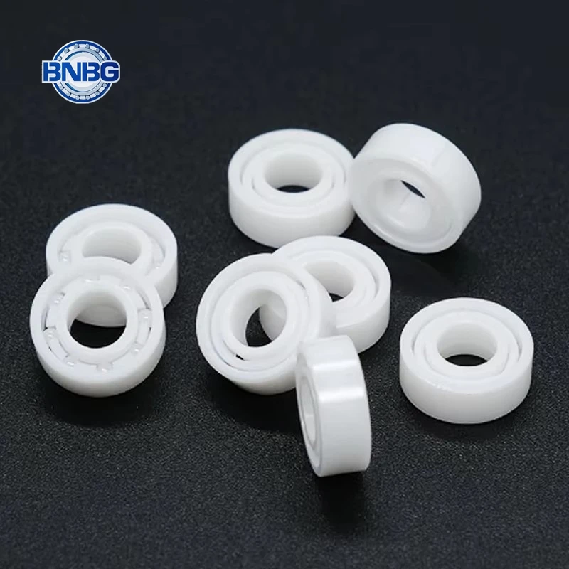 1Pcs 608 8x22x7 Full Ceramic Bearing  Skate Stroller Bearing ABEC-9  ZrO2 Material 608CE All Zirconia Ceramic Ball Bearings