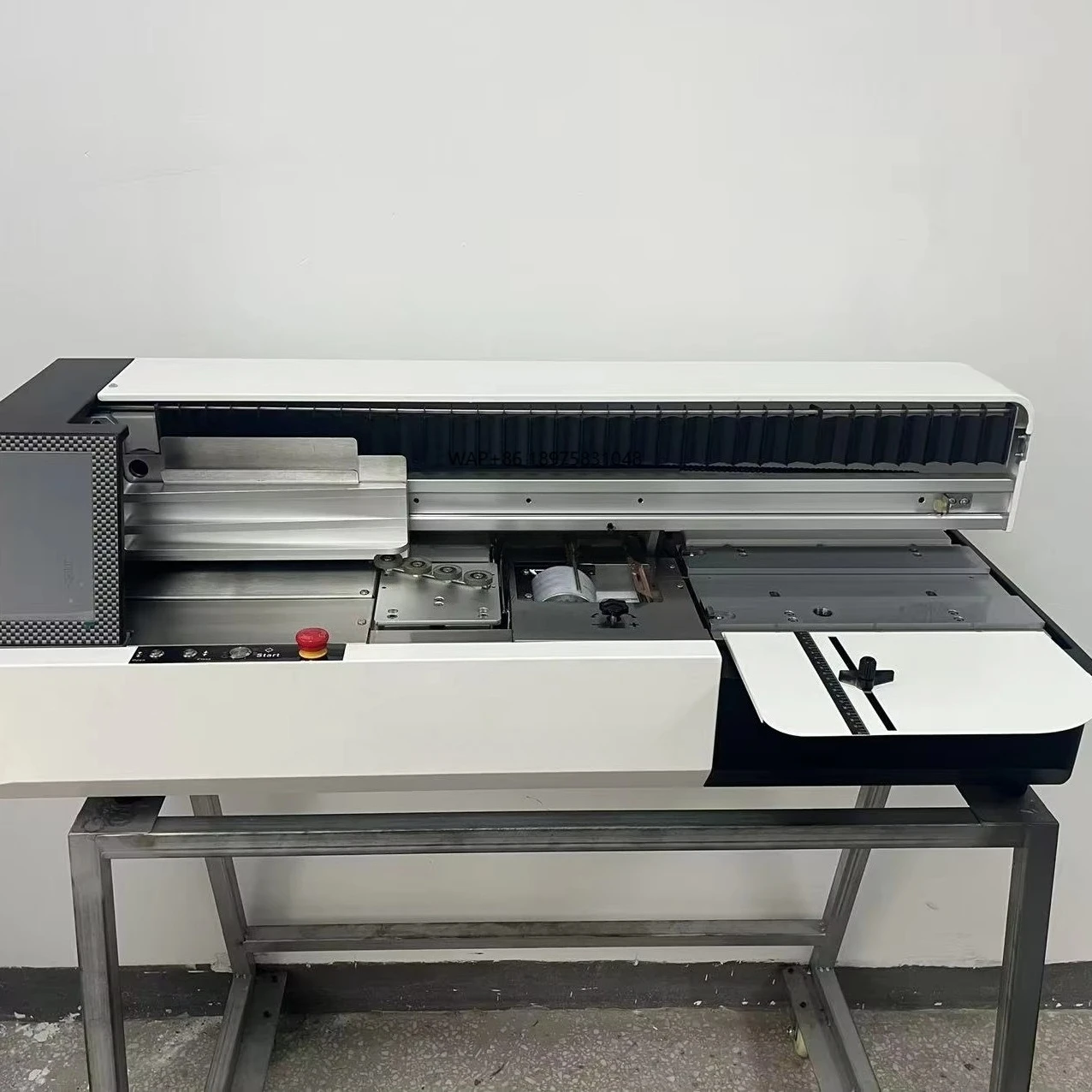 Automated Binding Machine  Glue Binding Machine  Single Rubber Wheel Design for Print Shops, Copy Centers