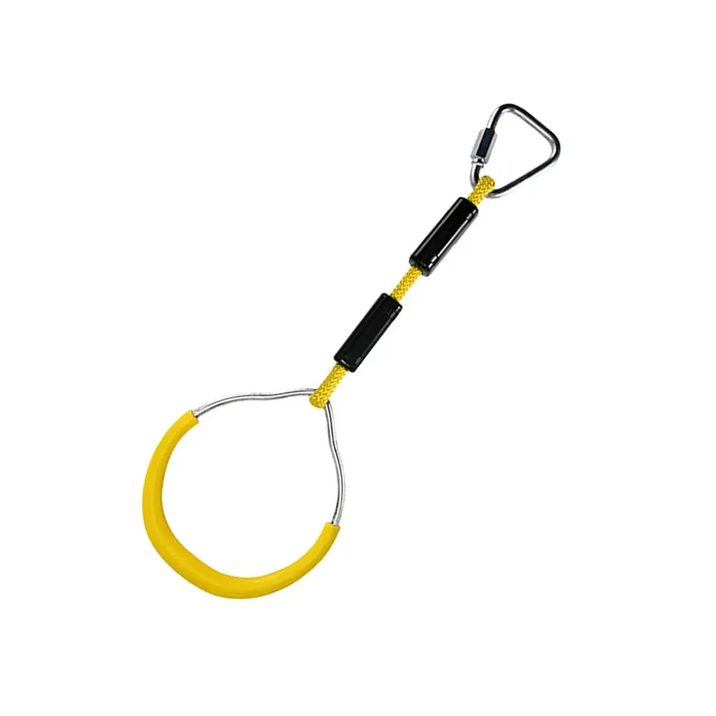 2 Pcs Kids Outdoor Play Colorful Hanging Ring Rings Gym Toddler Swing Fitness Toys