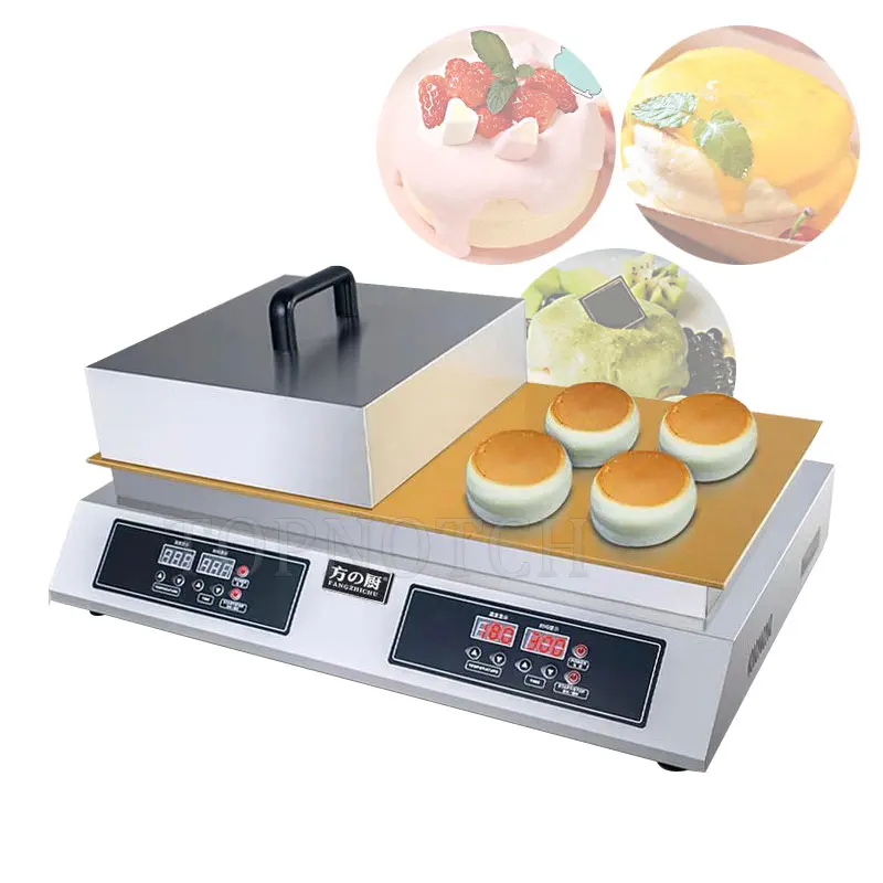 Двойная головка японская машина для приготовления пушистых блинчиков