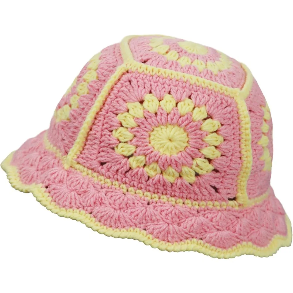 

Вязаная крючком панама для женщин, ручной работы, складная, пляжная, модная, милая, удобная и повседневная