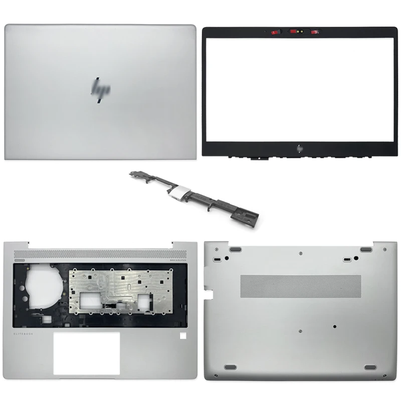 New Silver laptop for hp elitebook 840 g5 740 g5 Lcd back cover top case/Front frame/Palmrest/Bottom case L15502-001 L14371-001