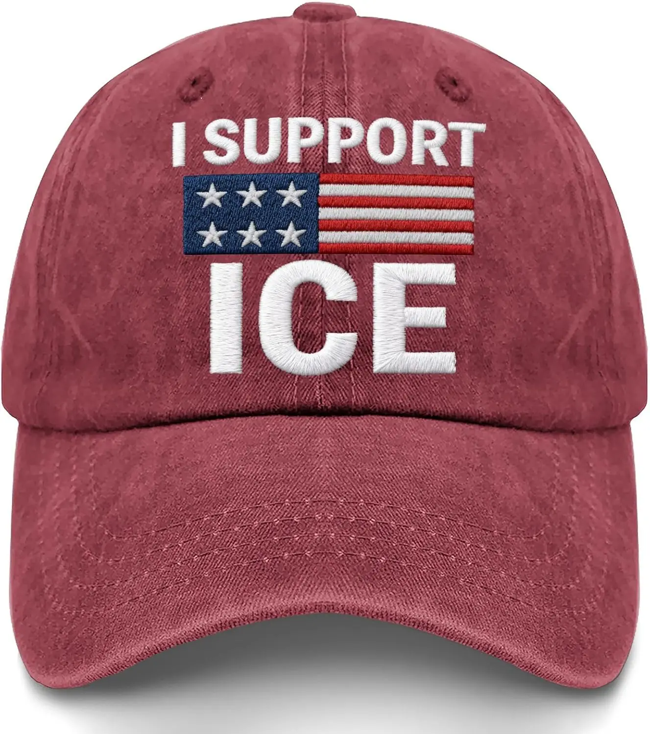 I Support ICES Hat I Stand with ICES Golf Hat Funny Embroidered Cap for Dad
