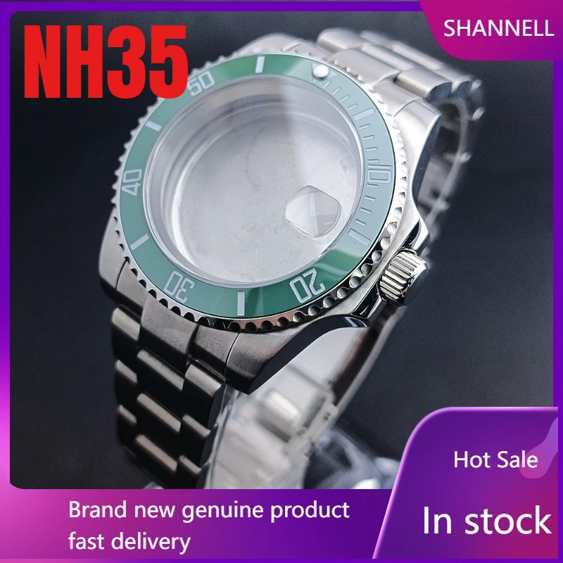 

Комплект аксессуаров для часов Water Ghost: корпус из нержавеющей стали 316L, 40,5 мм, сапфировое стекло, подходит для механизма NH35.