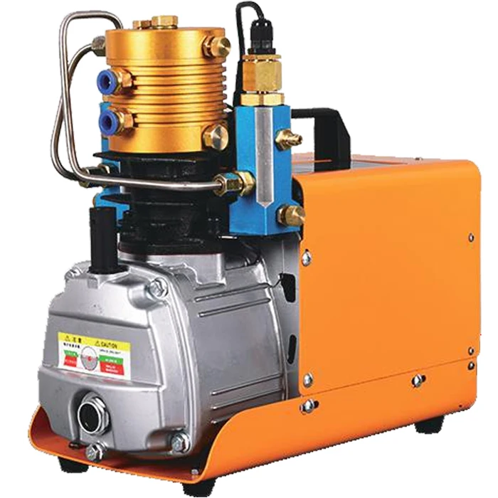 

Portable 1.8kw 220v 50hz 30mpa 4500psi 300bar PCP Scuba Diving Air Compressor Oil-Free Piston Engine Pump