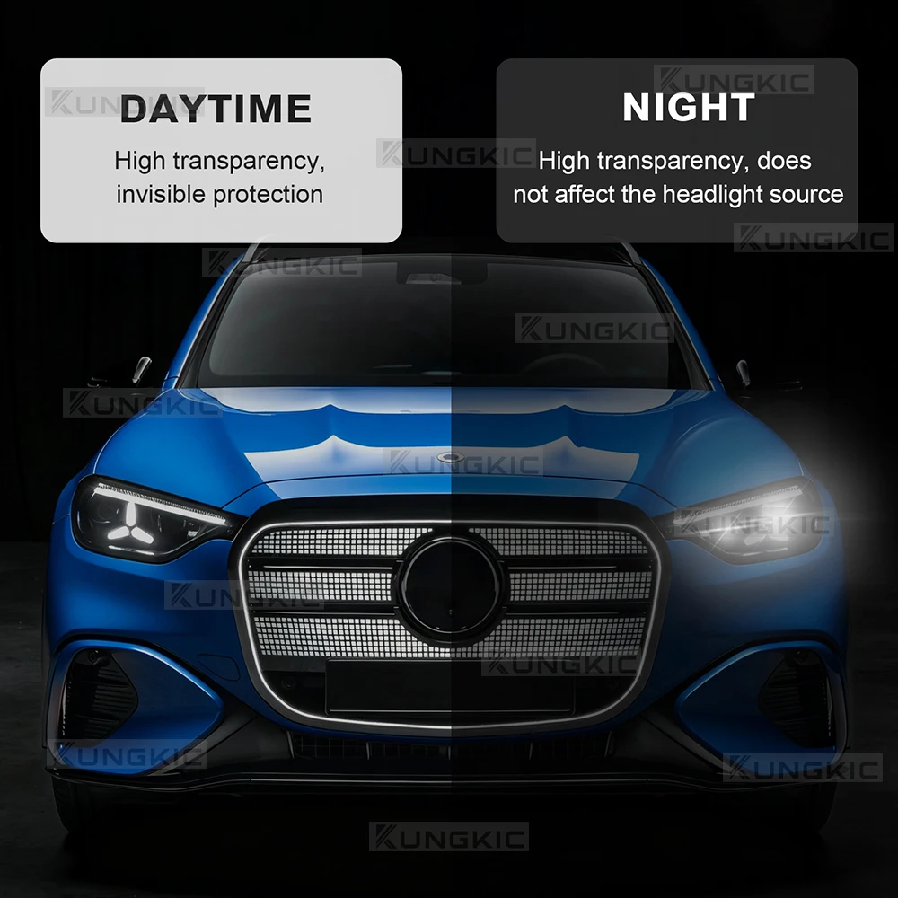 TPU Clear Pre‑Cut Body Protective Film For Mercedes Benz GLC EV X540 350 400 SUV 2026-2027 Anti‑Scuff PPF Paint Wrap Sticker Car