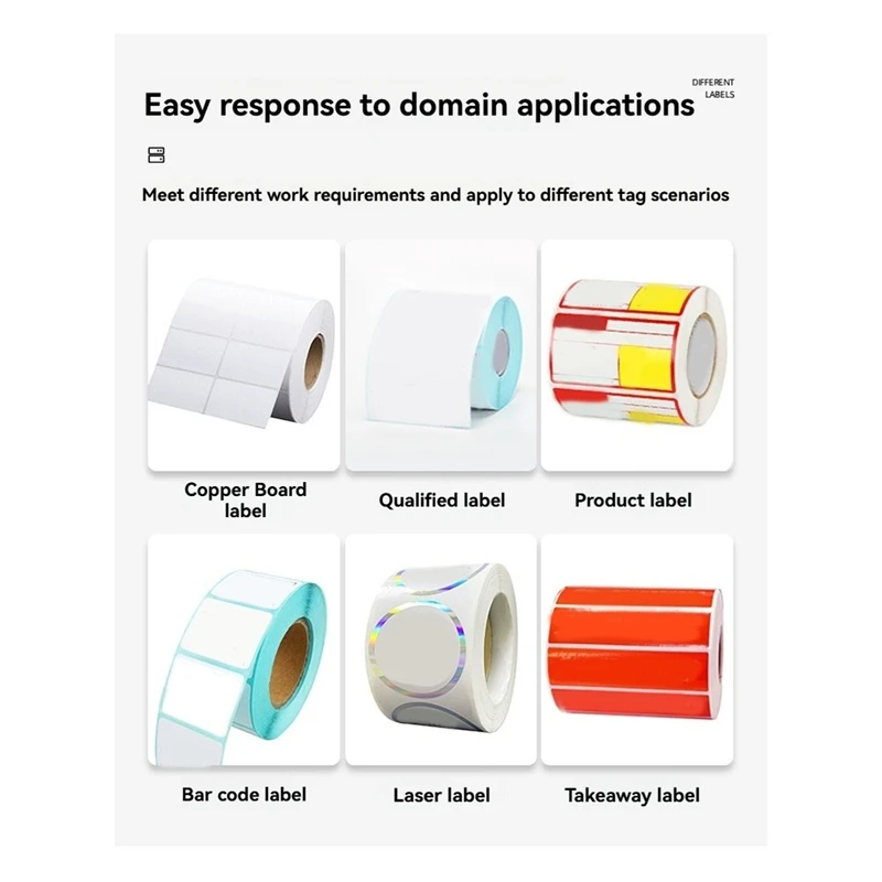 Auto Label Dispenser Device Fully Label Stripping Machine Label Printer Dispenser Sticker Separating Machine EU Plug-A55K