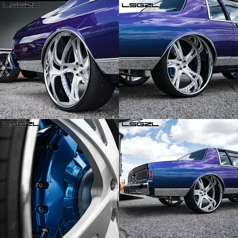 

i Deep Concave Deep Dish 2/3 Piece Design Custom Forged Alloy Rims 5x114.3 5x120 5x127 5x130 15-30 Inches for