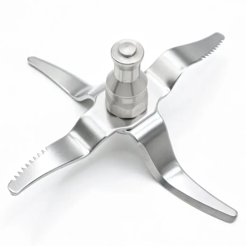Replacement Detachable Blade In Stainless Steel For Cecotec Mambo Touch Kitchen Robot M42 Mixer Cutter