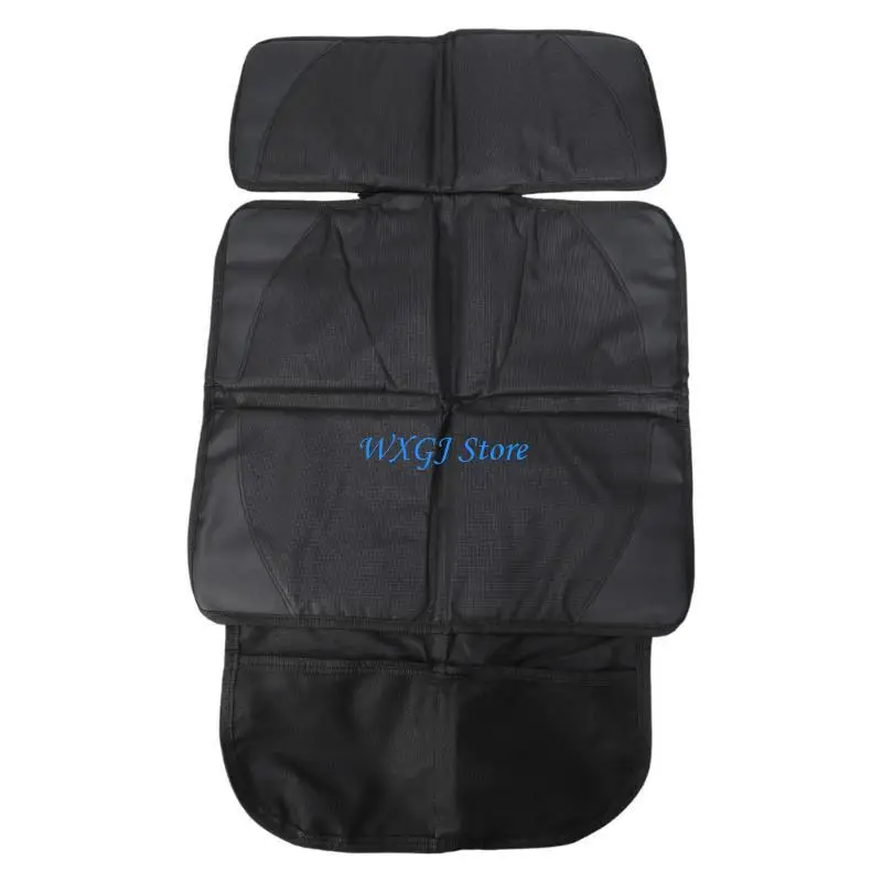 

37JE Car Protectors, Protect ChildSeat with Thickest Paddings and NonSlip Backing MeshPockets for KidsBaby