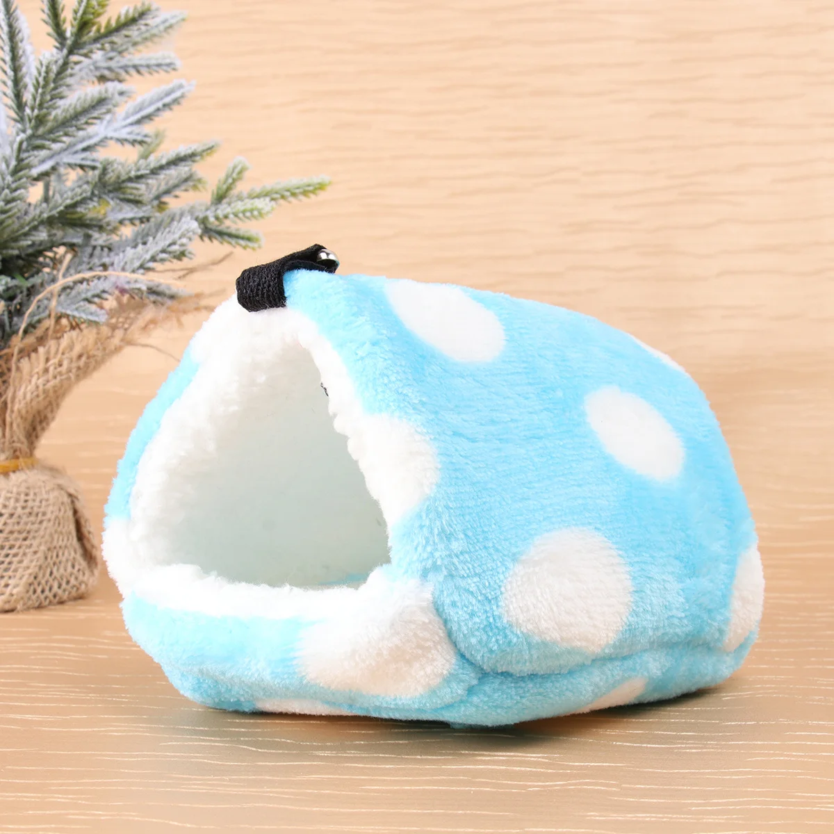 

Warm Winter Cotton Nest Bed Hammock Blue Size Cage Accessory for Squirrel Hedgehog Hamster Chinchilla Animal Hut