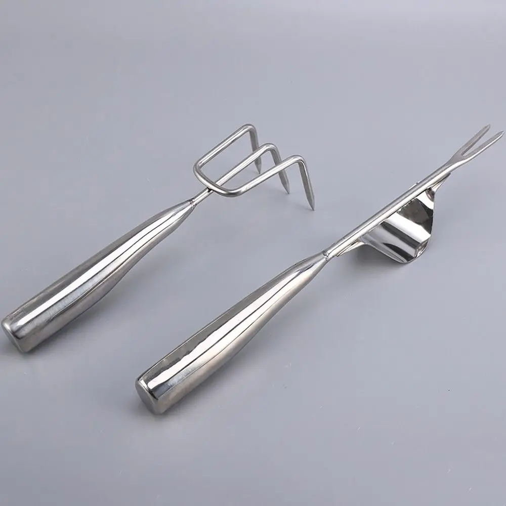 Integrated Gardening Shovel Rake Spade Set Stainless Steel Thickened Gardening Hoe Anti-Rust Agricultural Garden Tools